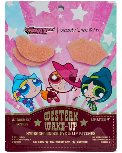 Western Wake-Up" Hydrogel Undereye & Lip Patches